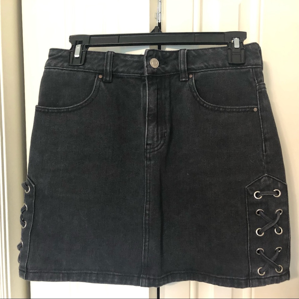 Pacsun Black Denim Skirt